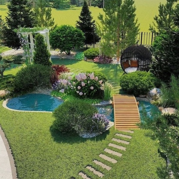 Oriental landscaping